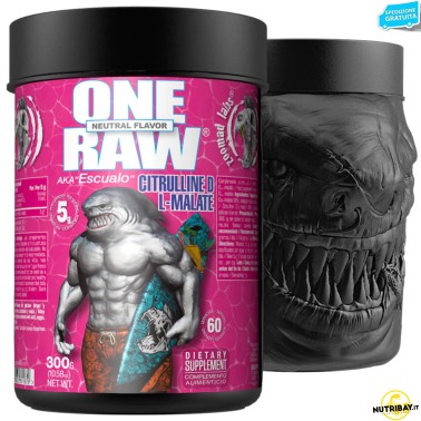 Zoomad Labs One Raw Citrullina Malato - 300 gr PRE ALLENAMENTO
