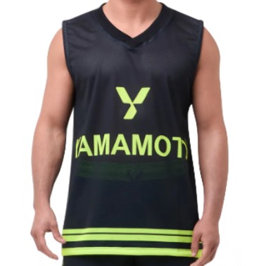 Yamamoto Basket Tank Top - Canotta Basket Nera ABBIGLIAMENTO