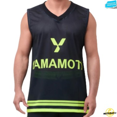 Yamamoto Basket Tank Top - Canotta Basket Nera ABBIGLIAMENTO