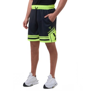 Yamamoto Shorts Basket - Shorts Nero ABBIGLIAMENTO