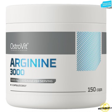 OstroVit Arginina 3000 - 150 caps ARGININA