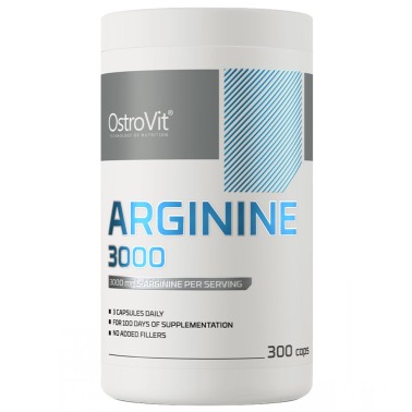 OstroVit Arginina 3000 - 300 caps ARGININA