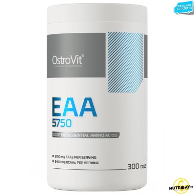 OstroVit Eaa 5750 - 300 caps AMINOACIDI COMPLETI / ESSENZIALI