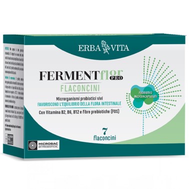 Erba Vita FermentFlor PRO Flaconcini - 7 flaconcini da 10 ml RIMEDI NATURALI
