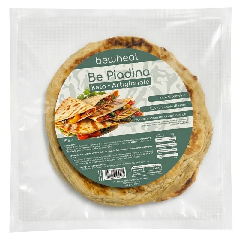 Bewheat Be Piadina Keto - 180 gr AVENE - ALIMENTI PROTEICI