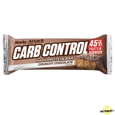 Body Attack Carb Control High Protein Bar - 1 barretta da 100 g BARRETTE ENERGETICHE