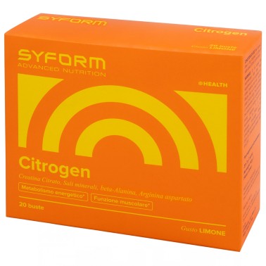 SYFORM Citrogen 20 buste da 7 grammi PRE ALLENAMENTO