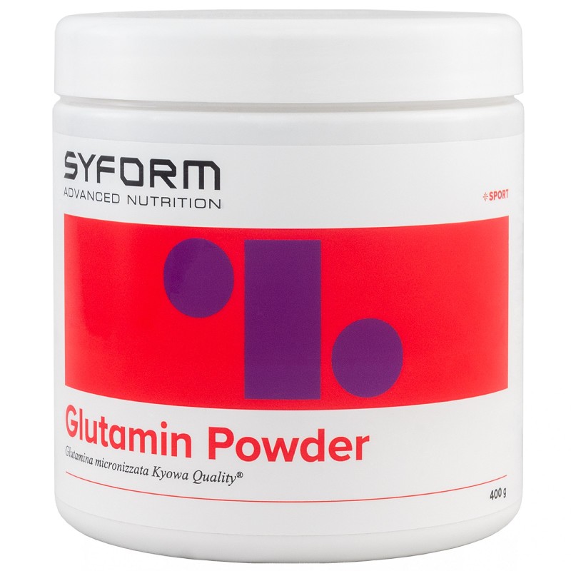 SYFORM ADVANCED NUTRITION GLUTAMIN POWDER 400 gr Kyowa GLUTAMMINA