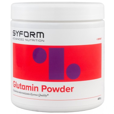 SYFORM ADVANCED NUTRITION GLUTAMIN POWDER 400 gr Kyowa GLUTAMMINA