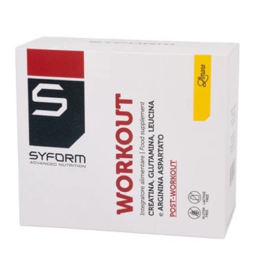 SYFORM ADVANCED NUTRITION WORKOUT 10 bustine da 30 gr PRE ALLENAMENTO
