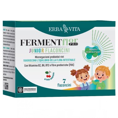 Erba Vita FermentFlor PRO Junior - 7 flaconcini da 10 ml RIMEDI NATURALI