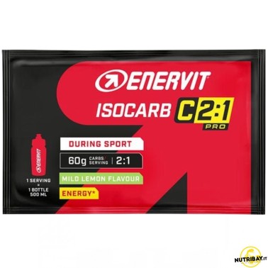 Enervit Isocarb C2:1 Pro - 1 bustina da 65 gr CARBOIDRATI - ENERGETICI