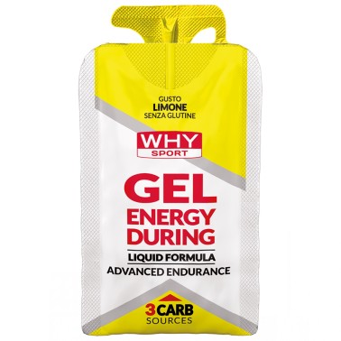 Why Sport Gel Energy During - 1 gel da 30 ml CARBOIDRATI - ENERGETICI