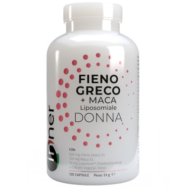 Inner Fieno Greco + Maca Liposomiale Donna - 120 caps TONICI