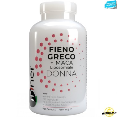 Inner Fieno Greco + Maca Liposomiale Donna - 120 caps TONICI