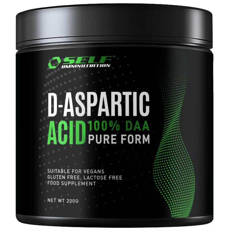 Self Omninutrition Amino DAA 200 gr Integratore di Acido Aspartico in Polvere TONICI