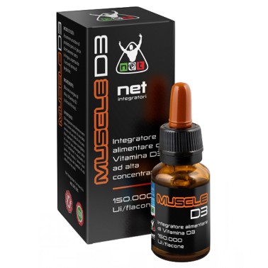 NET INTEGRATORI MUSCLE D3 15 ml VITAMINE