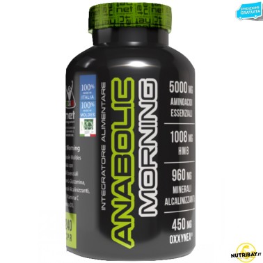 Net Integratori Anabolic Morning 240 cpr Aminoacidi Essenziali per la colazione AMINOACIDI COMPLETI / ESSENZIALI