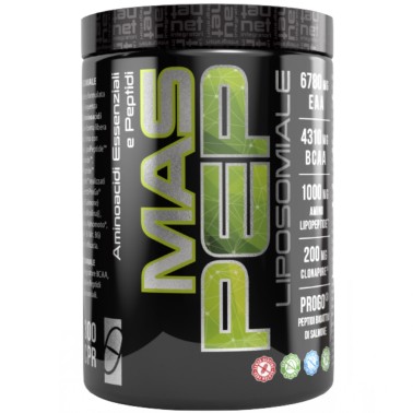 NET INTEGRATORI MAS PEP LIPOSOMIALE - 300 cpr AMINOACIDI COMPLETI / ESSENZIALI