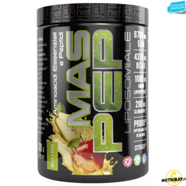 NET INTEGRATORI MAS PEP LIPOSOMIALE - 300 gr AMINOACIDI COMPLETI / ESSENZIALI