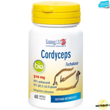 Long Life Cordyceps Bio - 60 caps TONICI