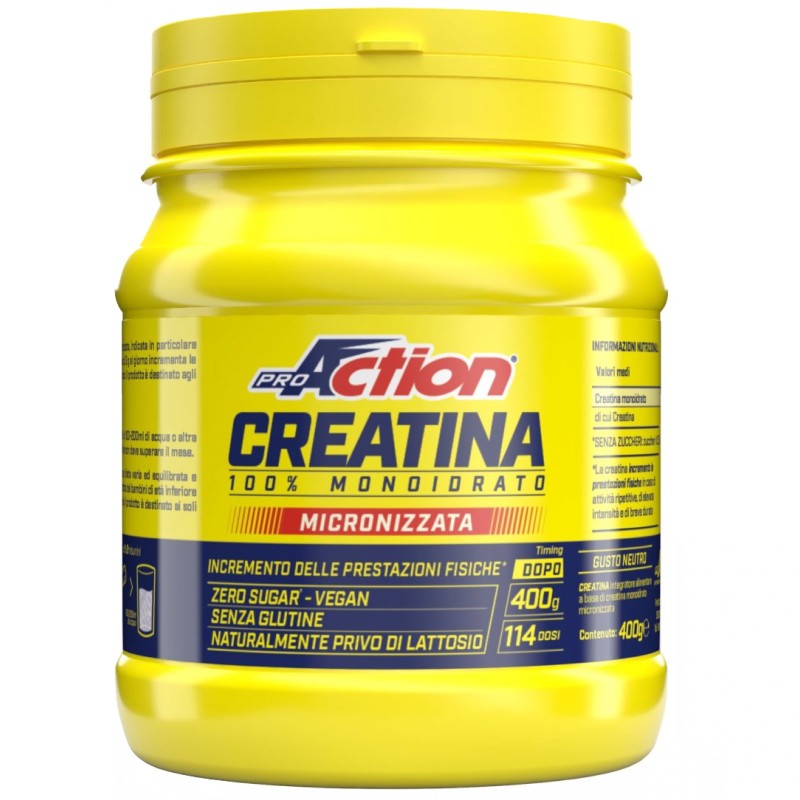 Proaction Creatina Monoidrato 100% - 400 gr CREATINA
