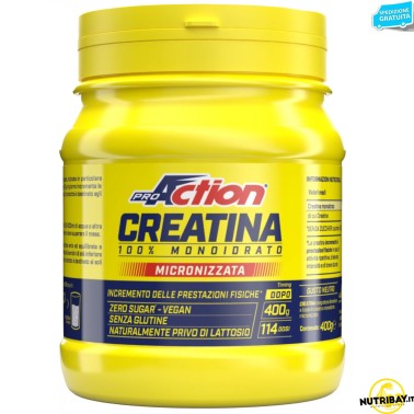 Proaction Creatina Monoidrato 100% - 400 gr CREATINA