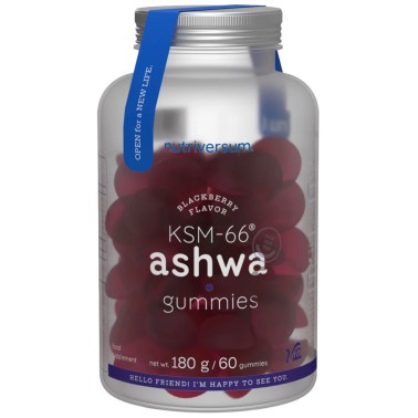 Nutriversum Vita KSM-66 Ashwa Gummies - 60 gummies TONICI