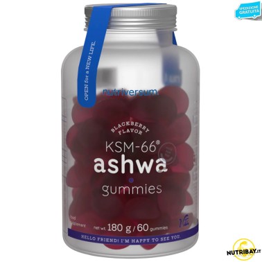 Nutriversum Vita KSM-66 Ashwa Gummies - 60 gummies TONICI