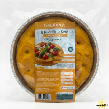 Bewheat Il Padellino Keto Curcuma - base da 210 gr AVENE - ALIMENTI PROTEICI