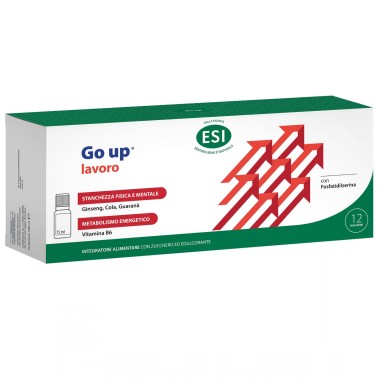 Esi Go Up Lavoro - 12 mini drink da 15 ml TONICI