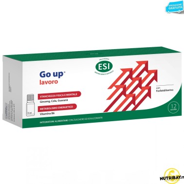 Esi Go Up Lavoro - 12 mini drink da 15 ml TONICI