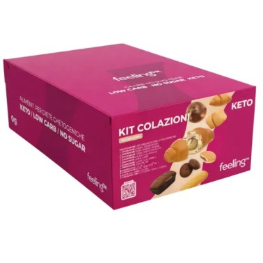 Feeling Ok Kit Colazioni Keto 10 Giorni - Kit da 480 gr AVENE - ALIMENTI PROTEICI