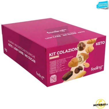 Feeling Ok Kit Colazioni Keto 10 Giorni - Kit da 480 gr AVENE - ALIMENTI PROTEICI