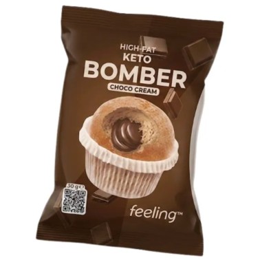 Feeling Ok Keto Bomber - 1 muffin ripieno da 50 gr AVENE - ALIMENTI PROTEICI