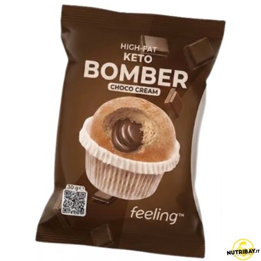 Feeling Ok Keto Bomber - 1 muffin ripieno da 50 gr AVENE - ALIMENTI PROTEICI