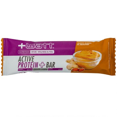 +Watt Active Protein+ Bar - 1 barretta da 40 gr BARRETTE ENERGETICHE