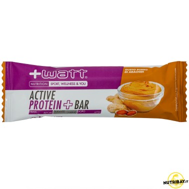 +Watt Active Protein+ Bar - 1 barretta da 40 gr BARRETTE ENERGETICHE