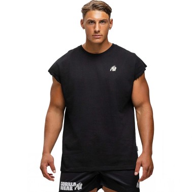 Gorilla Wear Canotta Bouse Cut Off - Canotta Nero ABBIGLIAMENTO