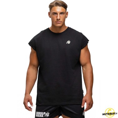 Gorilla Wear Canotta Bouse Cut Off - Canotta Nero ABBIGLIAMENTO