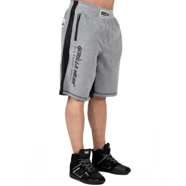 Gorilla Wear Pantaloncini Augustine Old School - Shorts Grigio ABBIGLIAMENTO