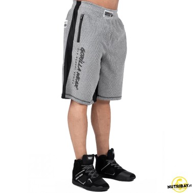 Gorilla Wear Pantaloncini Augustine Old School - Shorts Grigio ABBIGLIAMENTO