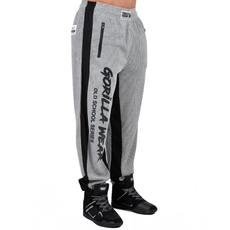 Gorilla Wear Pantaloni Augustine Old School - Pants Grigio ABBIGLIAMENTO