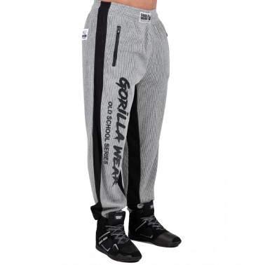Gorilla Wear Pantaloni Augustine Old School - Pants Grigio ABBIGLIAMENTO