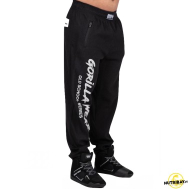 Gorilla Wear Pantaloni Augustine Old School - Pants Nero ABBIGLIAMENTO