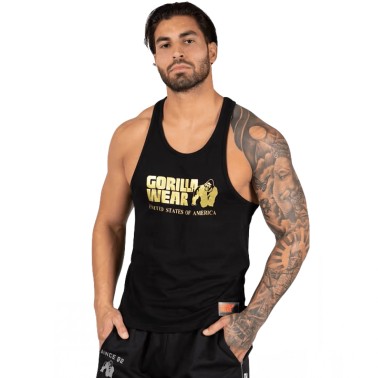 Gorilla Wear Canotta Classica Tank Top - Canotta Oro ABBIGLIAMENTO
