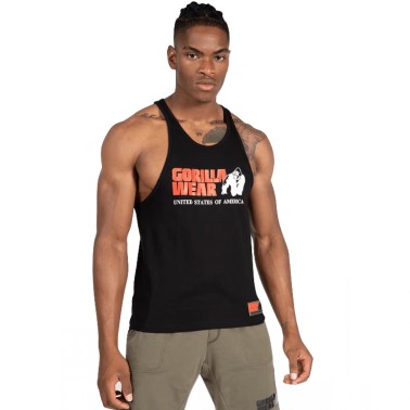 Gorilla Wear Canotta Classica Tank Top - Canotta Nero ABBIGLIAMENTO