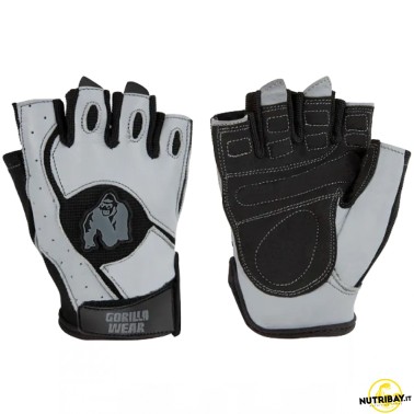 Gorilla Wear Guanti Mitchell Training - Guanti Nero/Grigio ABBIGLIAMENTO