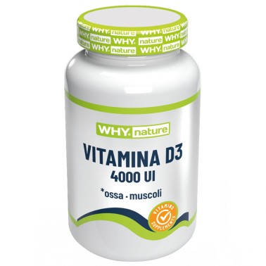 Why Nature Vitamina D3 4000 UI - 60 cpr VITAMINE