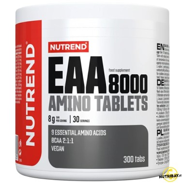 Nutrend EAA 8000 - 300 cpr AMINOACIDI COMPLETI / ESSENZIALI